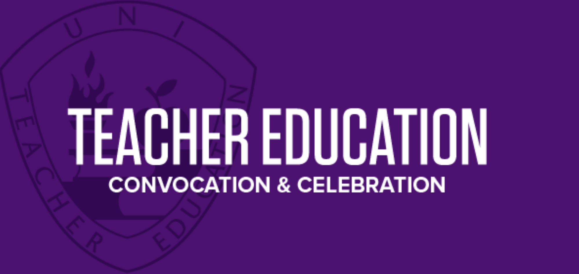 Teacher education convocation 
